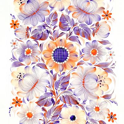 Petrykiv magic: Aesthetics of color