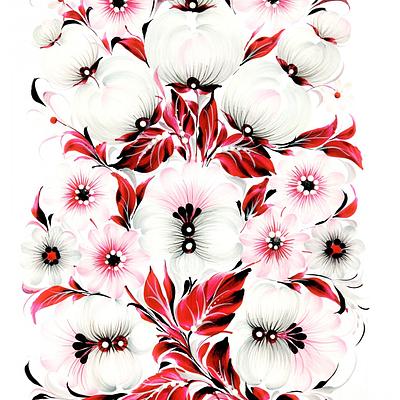 Flower Poetry: Petrikovsky Painting